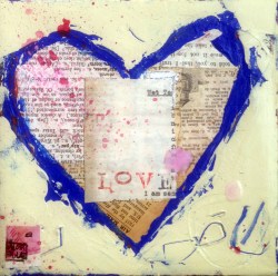 big juicy love heart 6x6